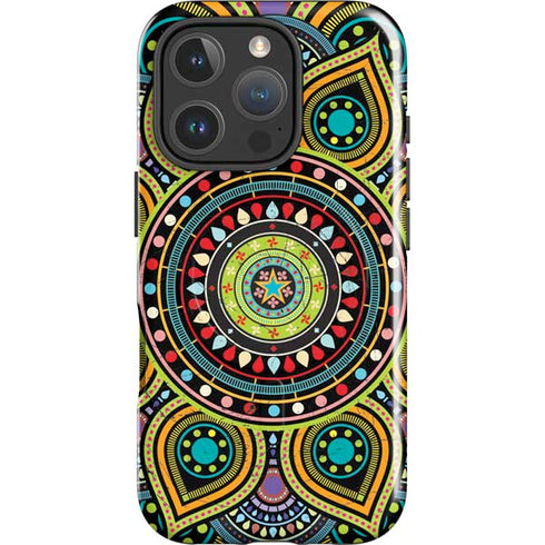 Sacred Wheel Colored iPhone 16 Pro Magsafe Impact Case